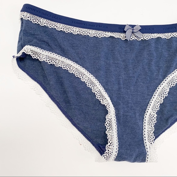 Tommy Hilfiger Longline Bra/Panty Set Heather Blue - Picture 8 of 15